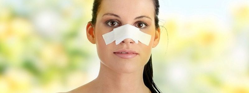 Occurrence of respiratory problems after nose surgery